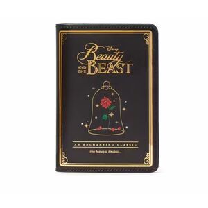 Beauty and the Beast Passport Holder Disney Kate Spade in Black/Gold New